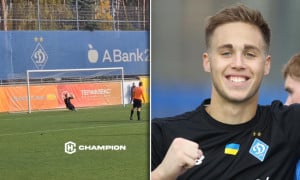 Син Суркіса відбив пенальті в матчі за Динамо U-19