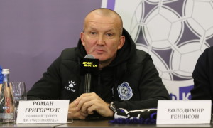 Григорчук провів першу пресконференцію після повернення у Чорноморець