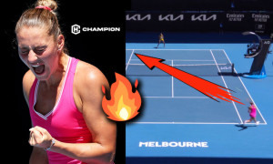 Відео дня: Костюк блискучим ударом навиліт завершила затяжний розіграш у матчі з Гофф на Australian Open