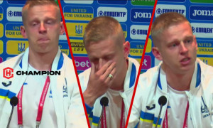 Зінченко не стримав сліз на пресконференції перед матчем проти Шотландії ВІДЕО