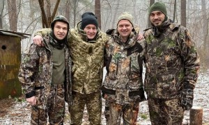Бущан у компанії колишніх футболістів Динамо обрав для відпочинку зимове полювання