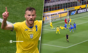 Ярмоленко подарував Україні надію в кінці першого тайму матчу з Італією: відео гола