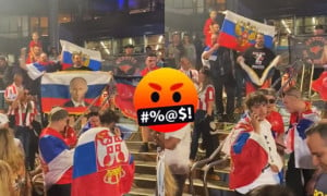 Ганьба дня: сербські фани влаштували вакханалію у підтримку росії на Australian Open - ВІДЕО