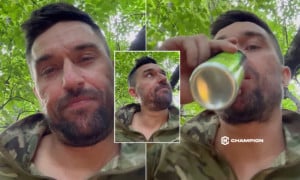 Відео із фронту: екстенісист Долгополов показав незламну реакцію на російський обстріл
