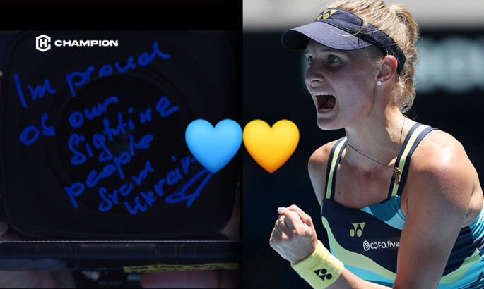"Я пишаюсь нашими бійцями з України": Ястремська написала на камері сильне послання після виходу в півфінал Australian Open