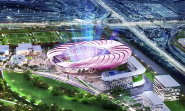 Клуб Бекхема презентував вражаючий проект нового стадіону