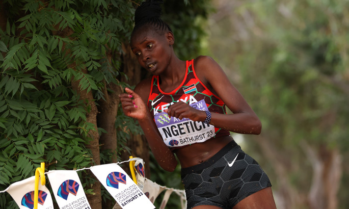 Нгетіч встановила світовий рекорд з бігу на 10 кілометрів