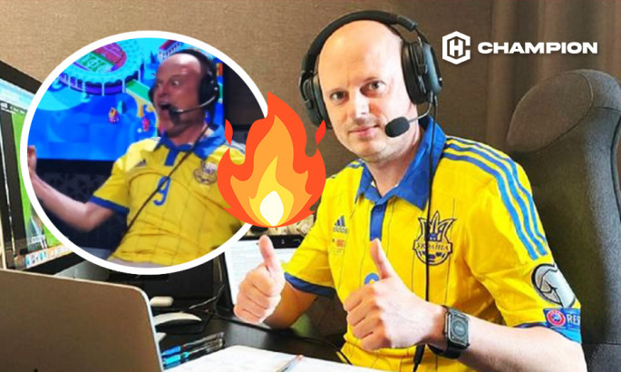"Я ж казав, що в Довбика буде момент!" - легендарні емоції Вацка в матчі Україна - Швеція ВІДЕО