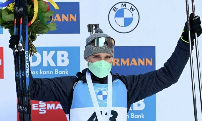 Білоруський біатлоніст загубив лижу під час гонки Кубка світу