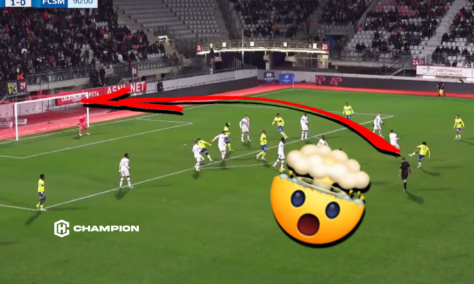 Відео дня: у Франції забили феноменальний гол у дев'ятку на останніх хвилинах матчу