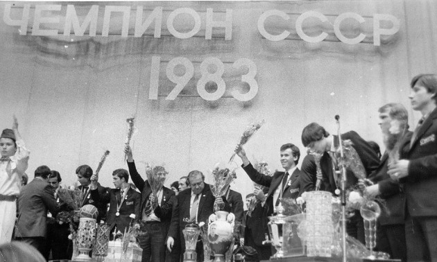 40 років тому Дніпро вперше став чемпіоном СРСР
