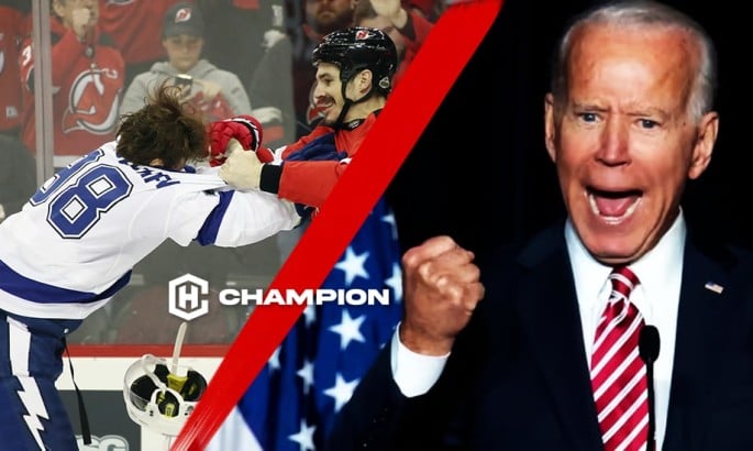 Росіянина побили в матчі НХЛ напередодні зустрічі з президентом США Байденом ВІДЕО